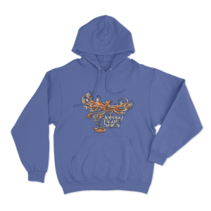 Phoenix Cigarette Hoodie Blue